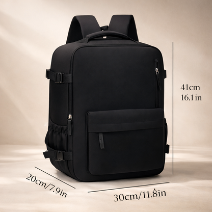 Carry-On Travel Backpack – Expandable, TSA-Friendly & Built for Effortless Organization
