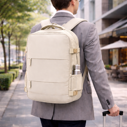 Carry-On Travel Backpack – Expandable, TSA-Friendly & Built for Effortless Organization