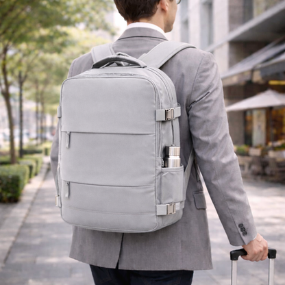 Carry-On Travel Backpack – Expandable, TSA-Friendly & Built for Effortless Organization